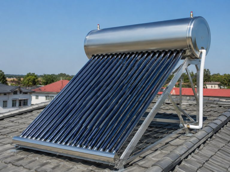 洪湖家用一体式真空管太阳能热水器